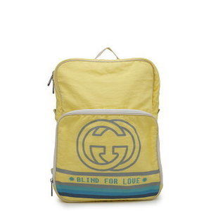 Gucci Interlocking GG Nylon Backpack Bag Rucksack